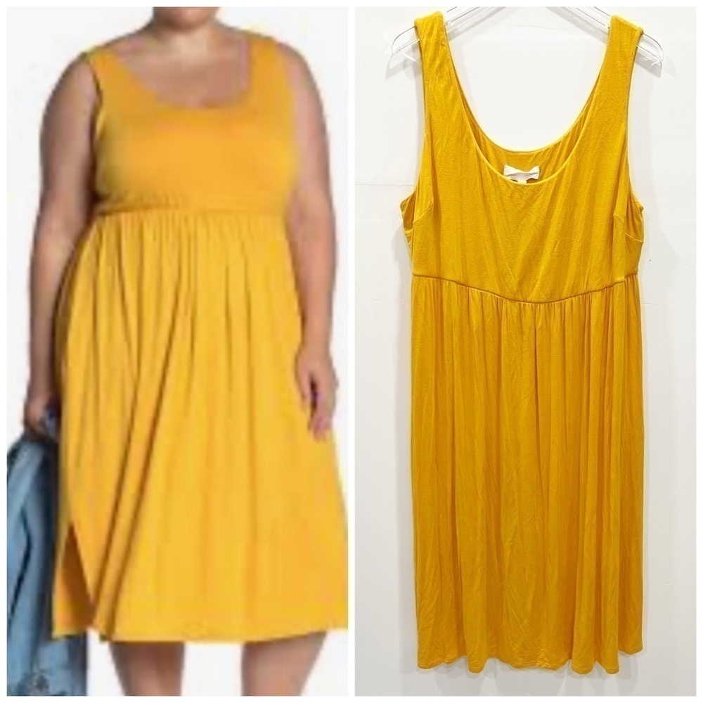 Superfoxx Casual Scoop Neck Sleeveless Midi Dress Size 3X